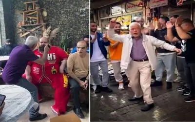 آواز دیش دیش؛ صادق بوقی کنار دکتر جکول برره و قرمز ریشو چه آو آو آویی می خونه