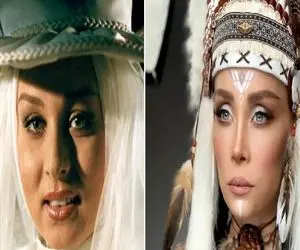 چهره سازی حدیث فولادوند یجوریه تو 47 سالگی شبیه 20 ساله هاس ولی گردن نمیگیره