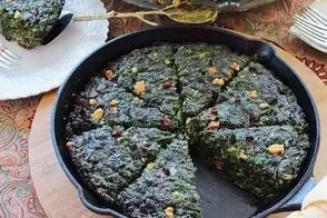 آشپزی حرفه ای؛ طرز تهیه کوکو سبزی / اینجوری بپزی چرب و چیلی و روغنی نمیشه