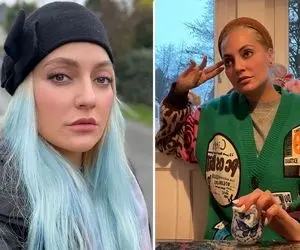 "مهناز افشار" با موهای بلوند و جذاب؛ خانومی رنگ موهاتو با گلزار ست کردی؟