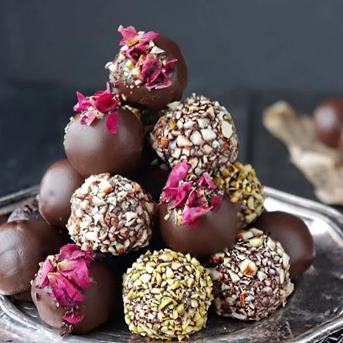 دسر بیسکویتی و شکلاتی