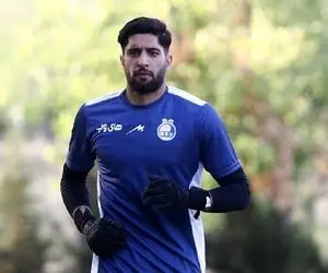 گلر استقلال بازی با تراکتور را از دست داد!