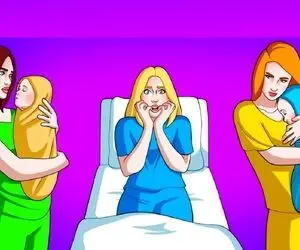 بازی فکری؛ افت کلاس داره نتونی بگی بچه خانم تازه زایمان کرده کدومه؟