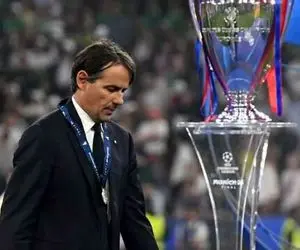 واکنش اینزاگی به تحقیر اینتر مقابل پاری‌سن‌ژرمن در فینال لیگ قهرمانان