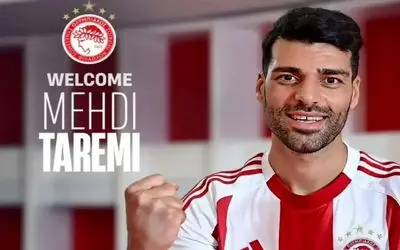 خوشحالی المپیاکوس از امضا با ستاره ایرانی