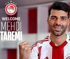 خوشحالی المپیاکوس از امضا با ستاره ایرانی