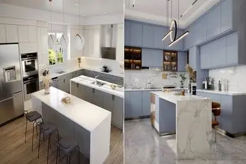 رنگ کابینت هایی که دیگر در دکوراسیون مد نیستن؛ واویلا نصف ایران کابینتشون این رنگیه