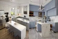 رنگ کابینت هایی که دیگر در دکوراسیون مد نیستن؛ واویلا نصف ایران کابینتشون این رنگیه