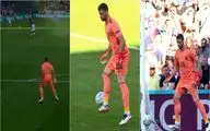 گل به خودی دیوانه وار اونای سیمون در بازی اسپانیا کرواسی