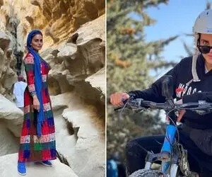 استایل "الناز شاکردوست" که حسابی لاتیش پُره؛ لوس بازی خانوم با شکیب خان چه تو ذوق میزنه!