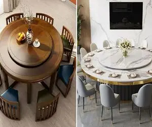 میزهای گردون برای پذیرایی نوروز/ دیگه لازم نیست مهمونا واسه برداشتن خوراکی کش بیان