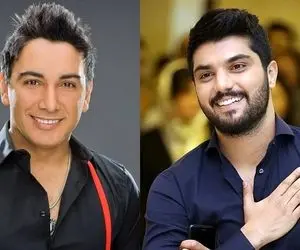 سینا مهراد در آغوش شادمهر عقیلی / ماجرا چیست؟

