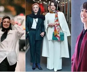 وقتی "ویدا جوان" به سبک دهه هشتادیای تیپ زده!