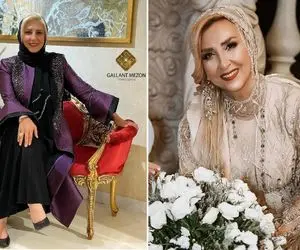 مهمونی و تشریفات عجیبی که واسه "مرجانه گلچین" گرفتن؛ تیپی عجیب اونم تو این سن!