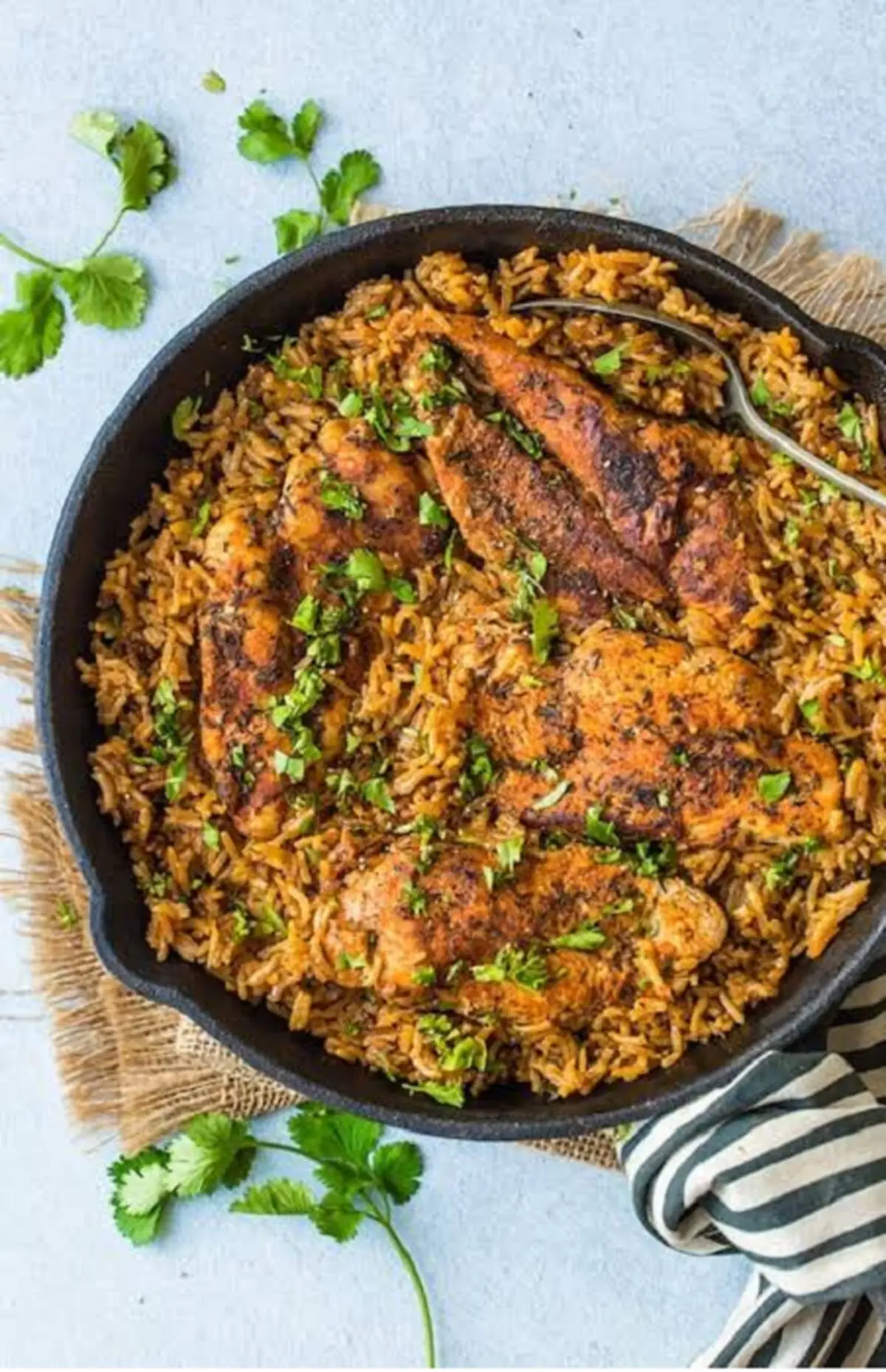 مرغ و برنج تک قابلمه ای