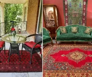 دوست داری یه خونه نوستالژی اما شیییک داشته باشی؟ بیا که فرش قرمز داره چشمک میزنه