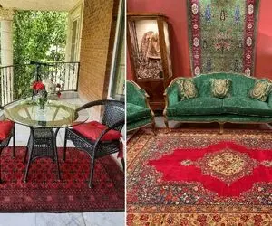 دوست داری یه خونه نوستالژی اما شیییک داشته باشی؟ بیا که فرش قرمز داره چشمک میزنه