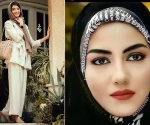 "پردیس پورعابدینی" آقازاده نبود نبود یهو چه سانتی مانتال اومد؛ شلوارش یه طاقه پارچس!