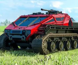 دنیای خودروسازی / آئودی چرخ زنجیری برای فتح هر زمینی طراحی شده‌