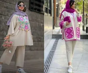 رنگ مانتو مناسب تابستانی برای پوست گندمی/ با این رنگ مانتو تابستونو با جذابیتت بترکون