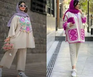 رنگ مانتو مناسب تابستانی برای پوست گندمی/ با این رنگ مانتو تابستونو با جذابیتت بترکون