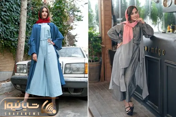 ست انواع شلوار با مانتو