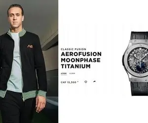 (عکس) رونمایی علی کریمی از ساعت لاکچری و ۵۰۰ میلیونی!