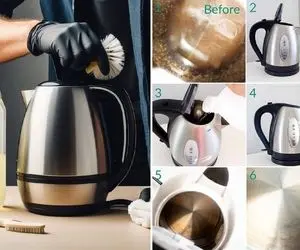 از بین بردن رسوب چای ساز / از رسوب زیاد آب جوش مزه آب استخر میده پاشو بینم مریض میشی