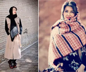 استایل هنری و گل گلی گلوریا هاردی در کنار ساعد سهیلی؛ عروس خارجی دامن پوشِ سعید سهیلی 