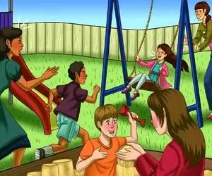 بازی فکری؛ دنبال جادویی وظیفت پیدا کردن پری مادرخوانده‌ی پنهان بین مردم پارک کودکان 