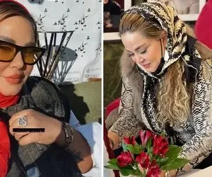 کمال همنشینی "بهاره رهنما" با دوستای ناجورش فاجعه شد؛ تتو صورت مثل تتلو!