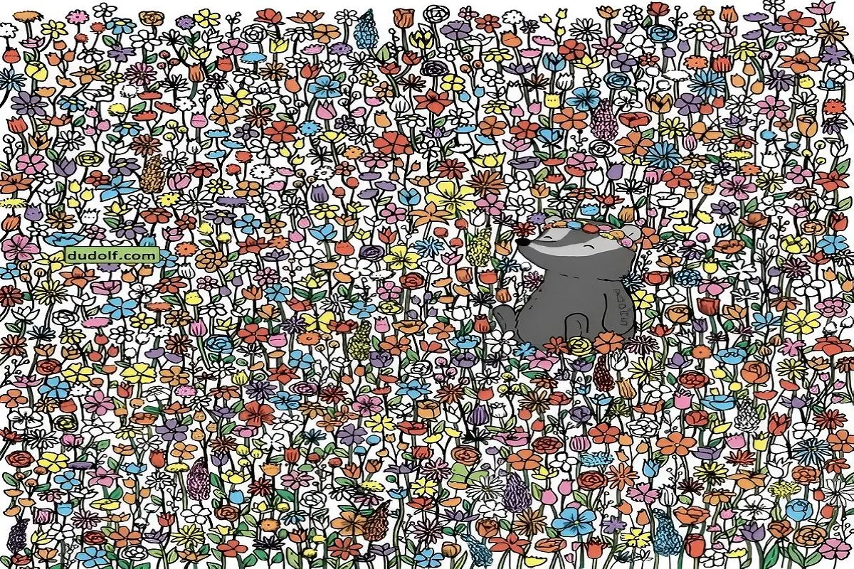 بازی فکری؛ دیدت از عقابم تیز تره بتونی 5 تا پروانه رو بین یه دشت گل رنگارنگ پیدا کنی