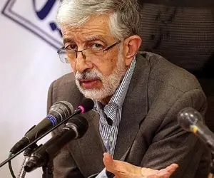 (عکس) داماد آمریکایی حدادعادل در راهپیمایی اربعین