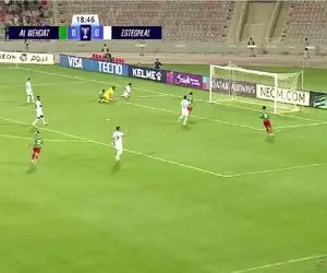 گل اول الوحدات به استقلال توسط نبهان دقیقه ۱۹ + ویدیو