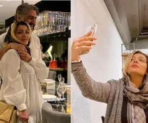 عاشقانه شیرین ساره بیات و شوهرش تو لوکس ترین رستوران؛ با ژست نابی نشون داد چه باکلاسه!