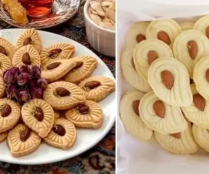 طرز تهیه شیرینی بادامی / خیلی سریع یه شیرینی خوشمزه با ماندگاری بالا بپزید