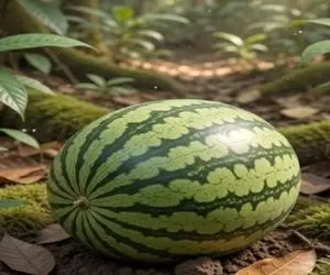 کشاورزی سنتی؛ هندونه تو بی کسی خودش پوسید ولی از لاشه ی خودش دوباره رشد کرد