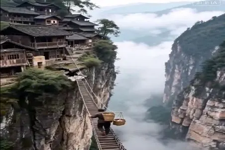 معماری خلاقانه؛ مرد دل شیر و مغز خر داره که خونه اشو اینجا ساخته راهش سکته میده