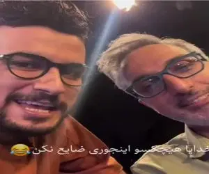 سوتی خندان؛ قیاسی یجور امیرمهدی ژوله رو تخریب میکنه که نمیدونه بخنده یا گریه کنه