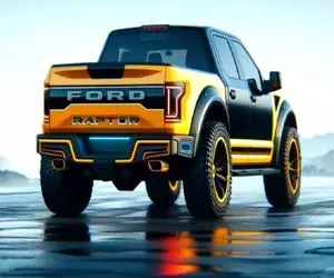 ماشین های لوکس؛ برای ساخت بزرگترین فورد دوکابین جهان از چرم گاو نر و طلا استفاده شده