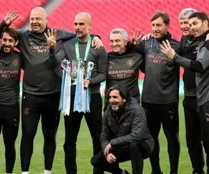 گواردیولا: کسب چهار قهرمانی متوالی در جام اتحادیه لذت‌بخش است