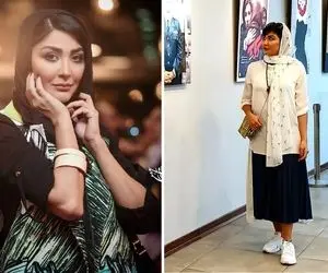 "مریم معصومی" با مینی اسکارفش هرچی مدله گذاشت جیب بغل؛ خاطره بازی با یه پوشش متفاوت!