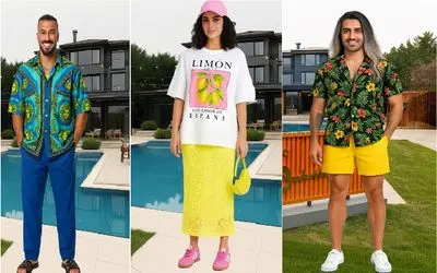 بازسازی سورئال عشق ابدی / ردای رویا به تن سلبریتی های ایرانی جای دیگر از جهان