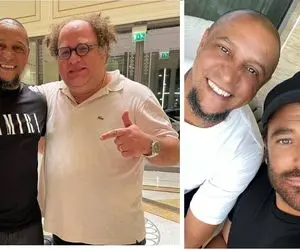 (عکس) روبرتو کارلوس از رضا گلزار به مستر تیستر ایرانی رسید!