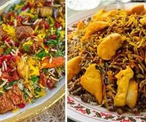 طرز تهیه قاطی پلو با مرغ و سبزیجات / سه سوته خوشمزه ترین ناهار رو بپز