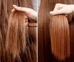 راه فوری صاف کردن موها بدون نیاز به اتو مو؛ تنها با یه قاشق سرکه موهای شلاقی بساز