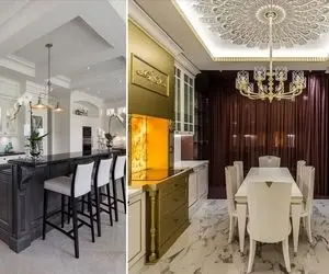 مدل های متنوع کابینت نئوکلاسیک سفید / هی مبل رو مبل نذار با کابینت خونت میشه جذابترین