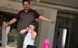 آواز شاد؛ دختر باباشو ترغیب کرده باهاش برقصه چشمات قلبی میشه با رقصشون