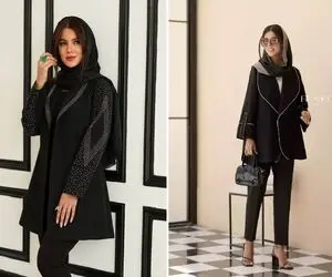مانتو کتی مشکی / استایل های چشمگیر با نهایت نمره ی زیبا بودن رو با این آیتم بسازید