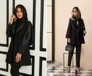 مانتو کتی مشکی / استایل های چشمگیر با نهایت نمره ی زیبا بودن رو با این آیتم بسازید